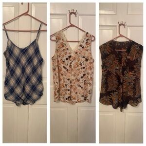 3 Sleeveless Tops